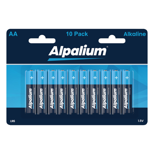 AA Batterien LR6 Alkaline Mignon 10Er Pack MarkenqualitäT 1,5V Alpalium Batterie-image