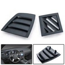 Fits 2006-2010 Dodge Charger Left And Right Dash Air Vent Front Cover Set Black Fits 2006-2010 Dodge Charger Left And Right Dash Air Vent Front Cover Set Black