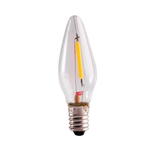 3 Paquetes De Bombillas LED Transparentes 0.2W E10 8-55V 520 Lm 2100K THORGEON - Imagen 2 de 2