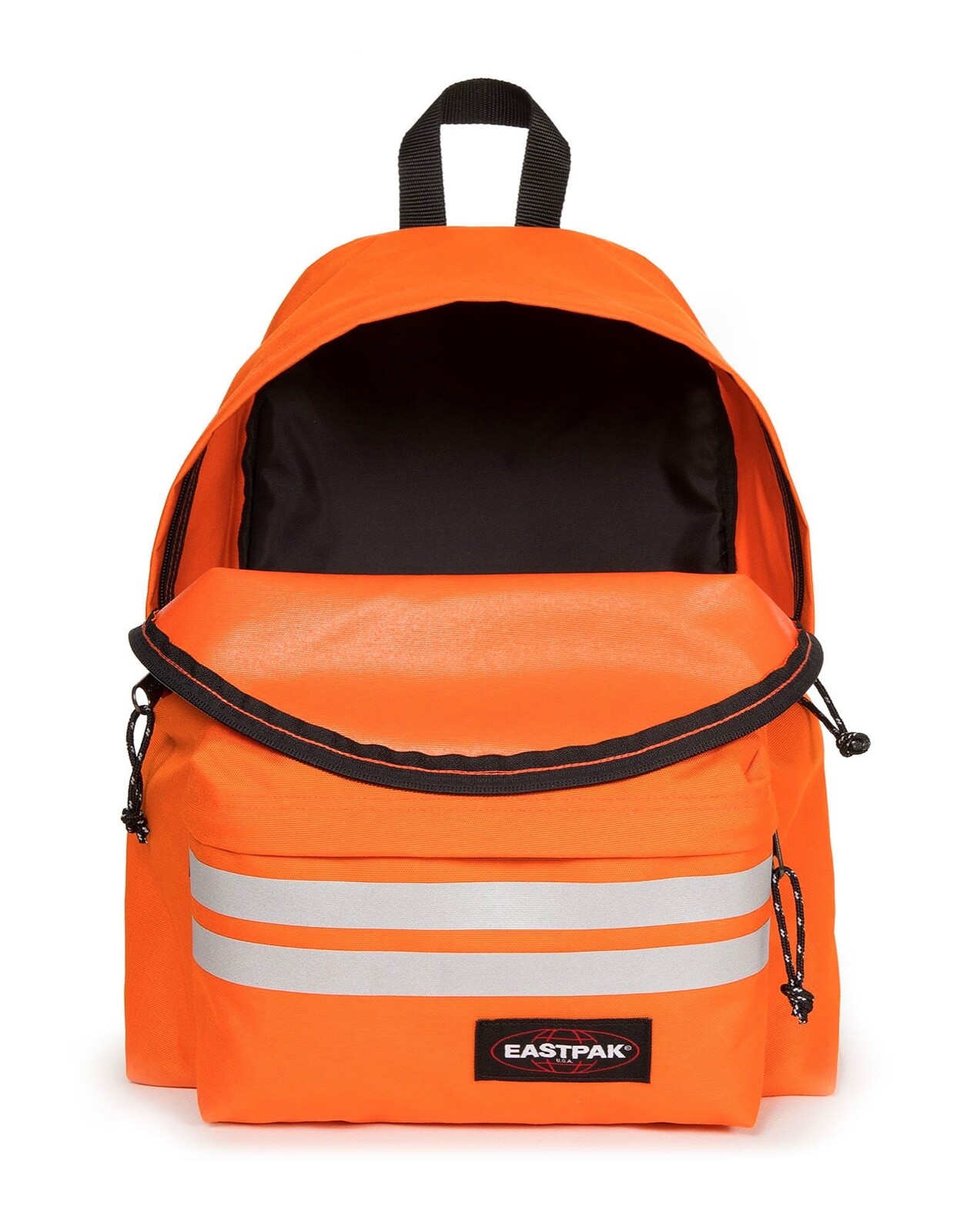 eastpak orange backpack