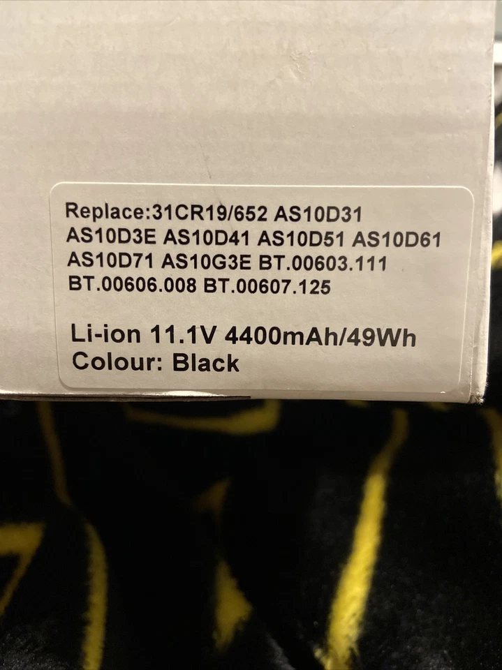 lenmar batería de repuesto para ordenadores portátiles acer aspire 5251 4400mAh Foto 4 de 4