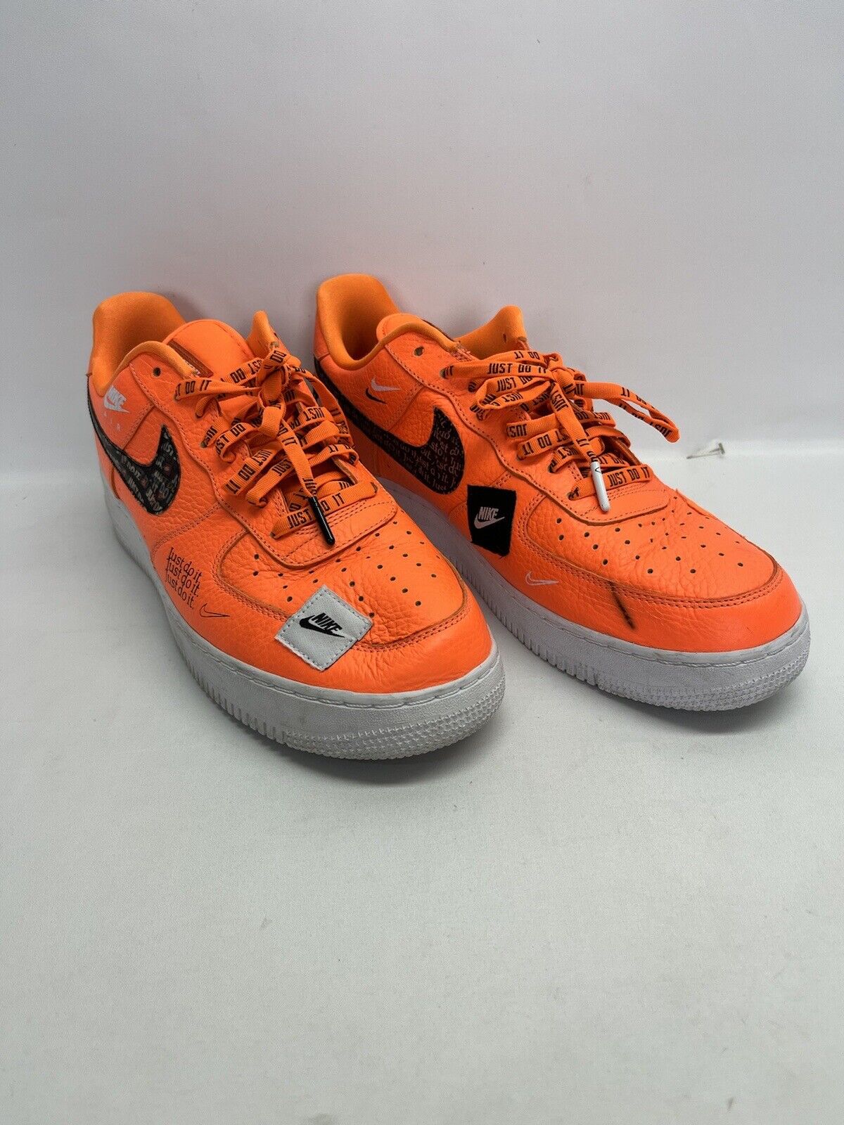 Abolished Melodrama Surroundings Nike Air Force 1 Low Just Do It Pack Total Orange - Size 12 ( AR7719-800 )  | eBay