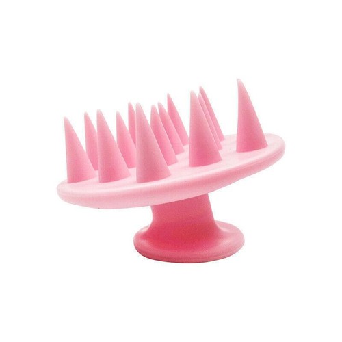 Silicone Hair Scalp Massager Brush Massaging Shampoo Brush Shower Cleaner Tools - Picture 17 of 20