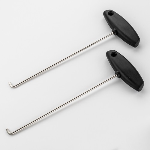 Mercedes-Benz 2 Tacho Ausziehhaken Haken Auszieher Satz Set Werkzeug Edelstahl - Picture 1 of 3