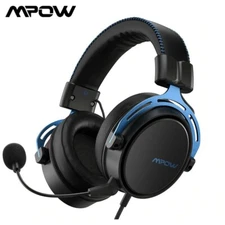 Mpow Air SE Gaming Headset 3.5mm Wired Headset Surround Sound Gaming Headphone 