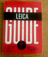 Vintage 1979 Leica Guide