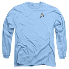 Star Trek TOS "Science Uniform" Long Sleeve T-Shirt