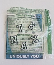 CROCS Jibbitz White Rubber TEXAN Shoe Charms Unisex NWT