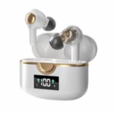 Four Speaker Bluetooth 5.3 Earphones with Mic for Binaural Calls, Auto Pairing, 
