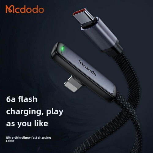 Cable de carga rápida McDodo para iPhone iPad 14 13 12 11 XS XR X SE 8 7 6 Pro Max - Imagen 1 de 7