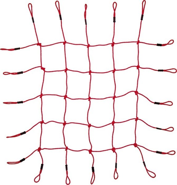 Kletternetz Ca. 170 X 170 X 4 Cm Kunststoff Max. Belastbarkeit 200 Kg-image