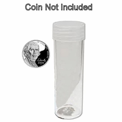 Runde Nickel Münzröhren 21 mm von BCW 100er-Pack - Bild 3 von 3