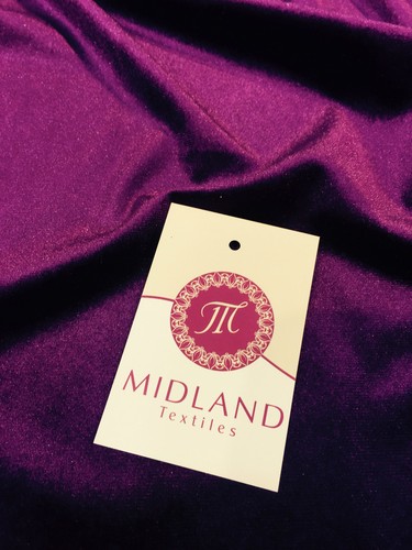 Spandex Velvet Velour Stretch Dress Fabric 58" Wide M35 Mtex - Picture 14 of 124