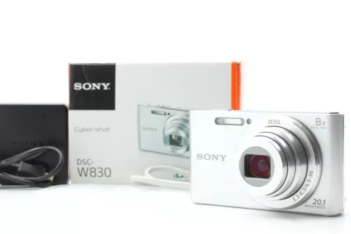 Sony Cyber-Shot DSC-W830 20,1 megapixel fotocamera reflex digitale - argento NUOVO - Foto 6 di 12
