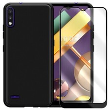 Protector de Pantalla Portátil y Funda TPU Antideslizante para Boost Mobile LG K22 LM-K200TM