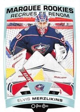2019-20 O-Pee-Chee Update Rookies #626 Elvis Merzlikins - Columbus Blue Jackets