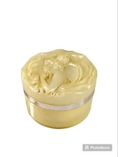 Vintage Celluloid Ciara Charles Revson Inc Dusting Powder Box Art Nouveau Lady