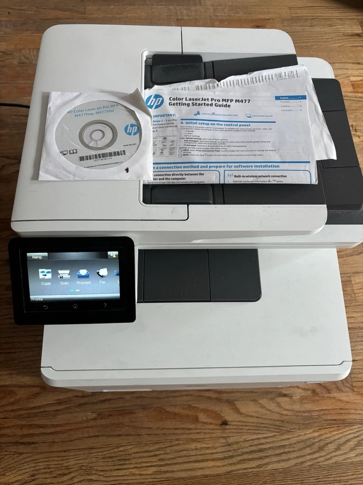 HP Color LaserJet Pro MFP M477fnw All-in-One - Image 2 of 4