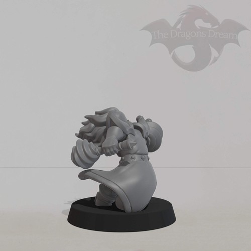 Female Warlock - Heroquest Inspired,Dungeons and Dragons, 5e, Pathfinder - Picture 2 of 7