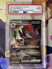 N's Zoroark ex 185/159 Sv09: Journey Together Holo - PSA 9