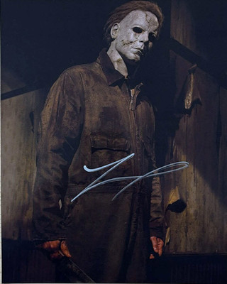 8x10'' Halloween Michael Myers Druck signiert von Tyler Mane