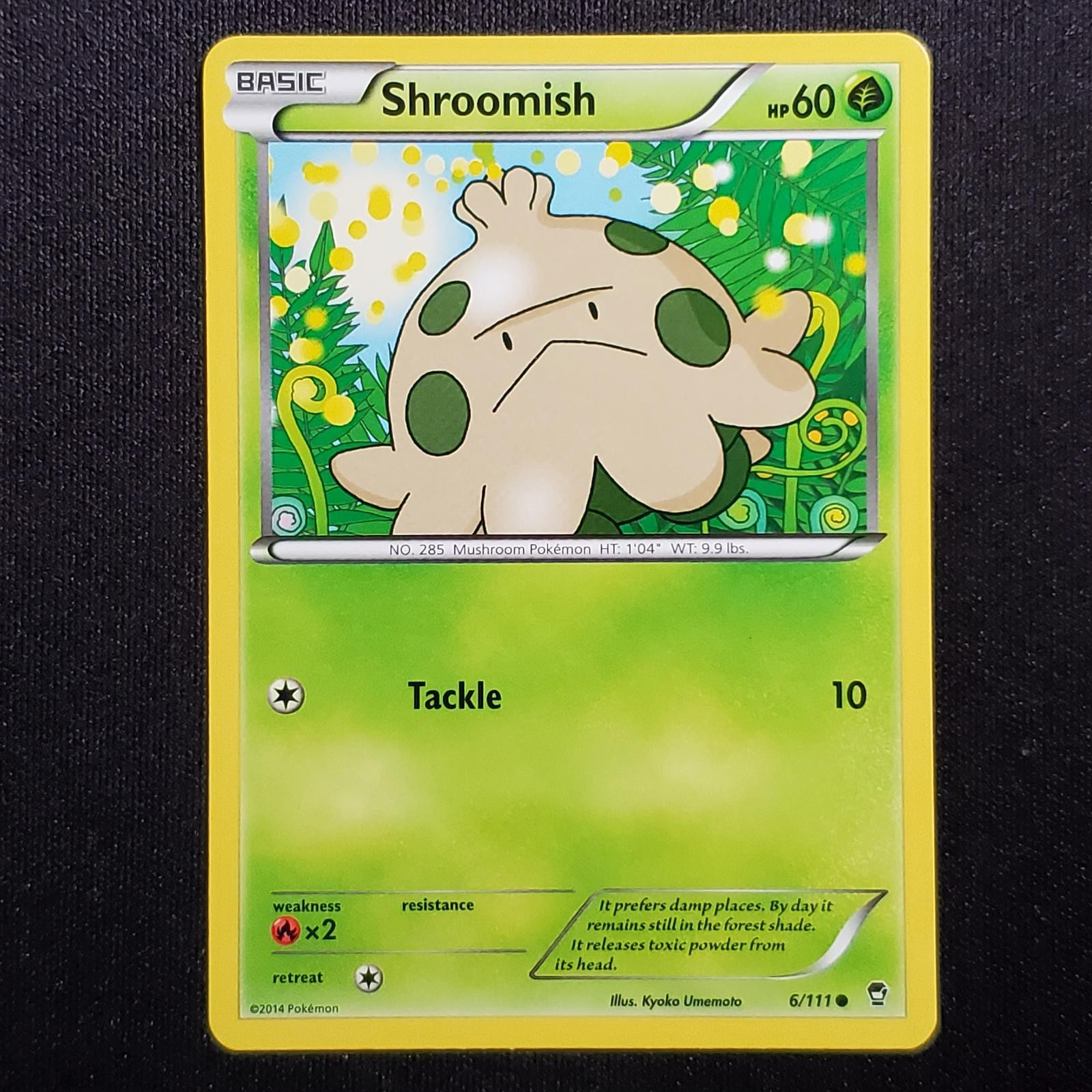 Shroomish 6/111 Common Furious Fists Pokemon Moderately Played