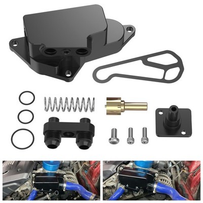 Ölkühler-Adapter mit Niedertemperatur-Thermostat für BMW N54 N55 335i 135i E9X