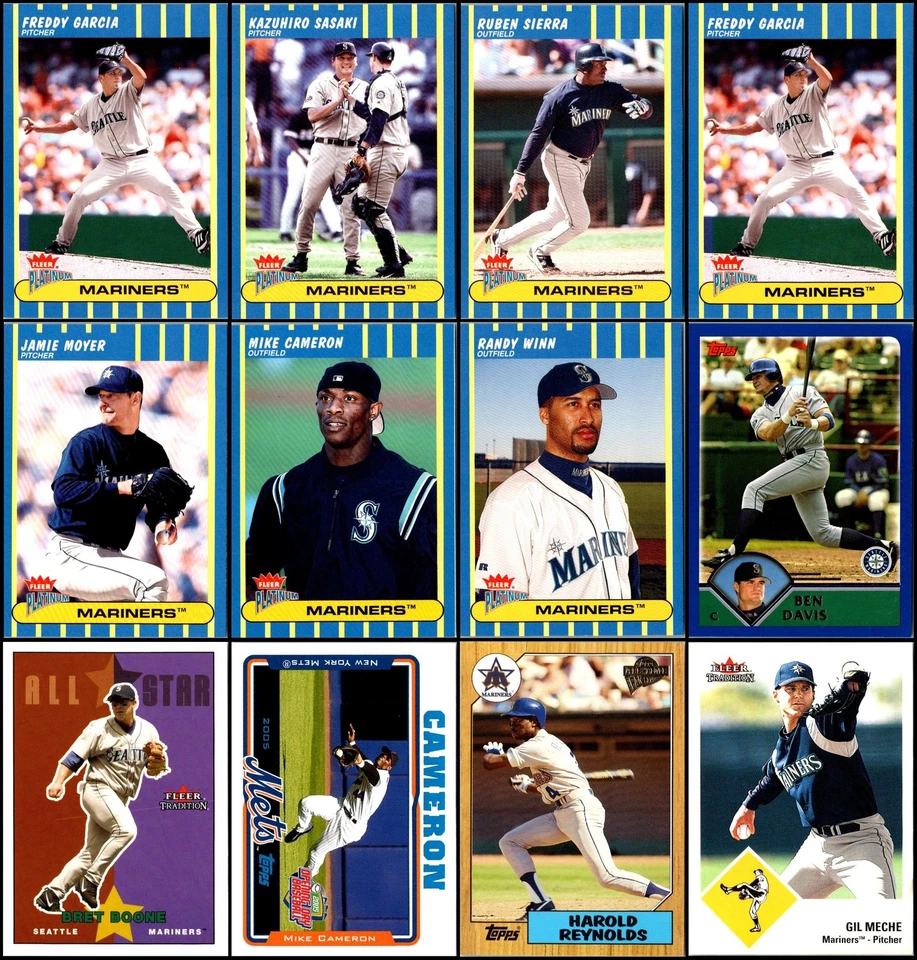 Lote de tarjetas de los Seattle Mariners (82) 2003 - artículo imprescindible - ¡solo hoy! Foto 4 de 4