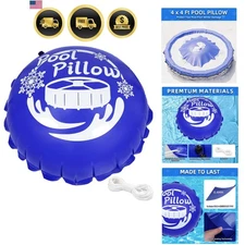 Pool Pillow 4x4ft Above Ground Pool Winterizing Air Pillow PVC Cold-Resistant