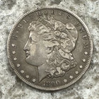 1890-CC Carson City Morgan Silver Dollar Circulated