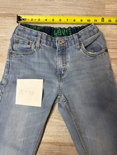 Levi's 511 Blue Jeans Boys Size 14, Regular Fit, 27x29 Pants
