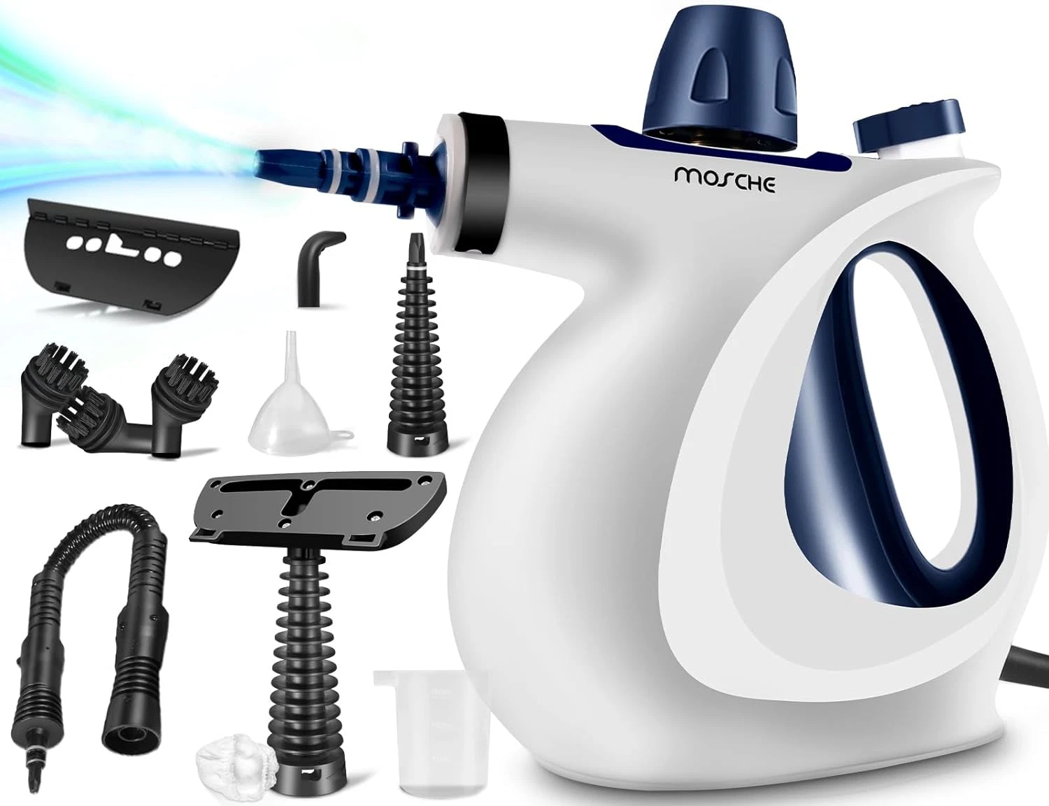 Handheld Steam Cleaner with 11 Accessories for Multi-Surface Cleaning