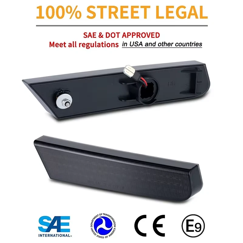 2 Piezas Luces LED Delanteras Parachoques Laterales Para Nissan Xterra 2002-2004 Coche Girar Si Foto 2 de 4