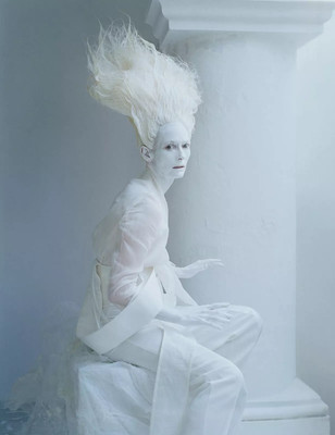 Tim Walker Covered In White Paint 4x6 Picture Celebrity Print