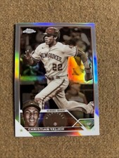 2023 Topps Chrome - Christian Yelich #109 Sepia Refractor Brewers SP