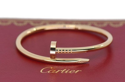 Cartier Juste Un Clou 18K Rose Gold Bracelet Size 16