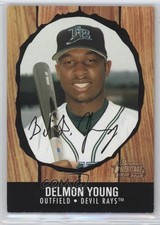2003 Bowman Heritage Black Facsimile Signature Delmon Young #253 fm0