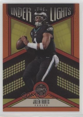 2023 Panini Legacy Under the Lights Orange 15/149 Jalen Hurts #UL-JHU 2qw