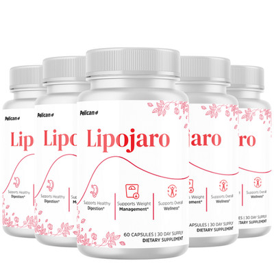Lipojaro- Metabolism Support, Weight Management Supplement- 5 Bottles