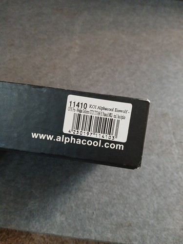 Fabrycznie nowy Alphacool Eiswolf GPX Pro Nvidia Geforce GTX Titan X Pascal M02 - Zdjęcie 2 z 3