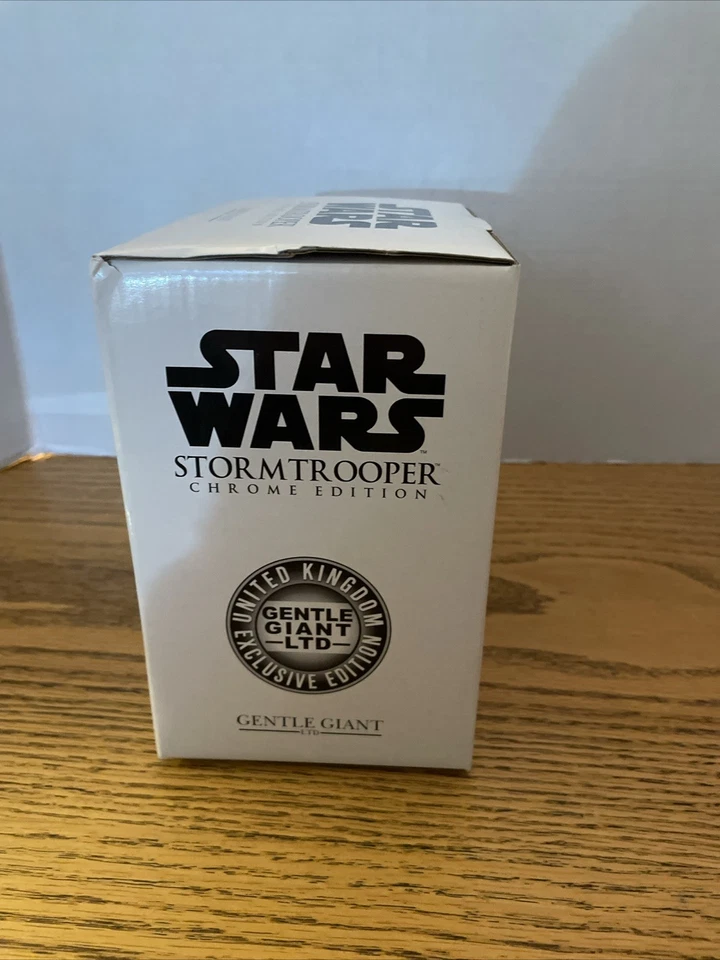 Busto de soldado de asalto suave gigante de Star Wars plateado cromado Reino Unido Exclusivo /2500 Foto 2 de 4