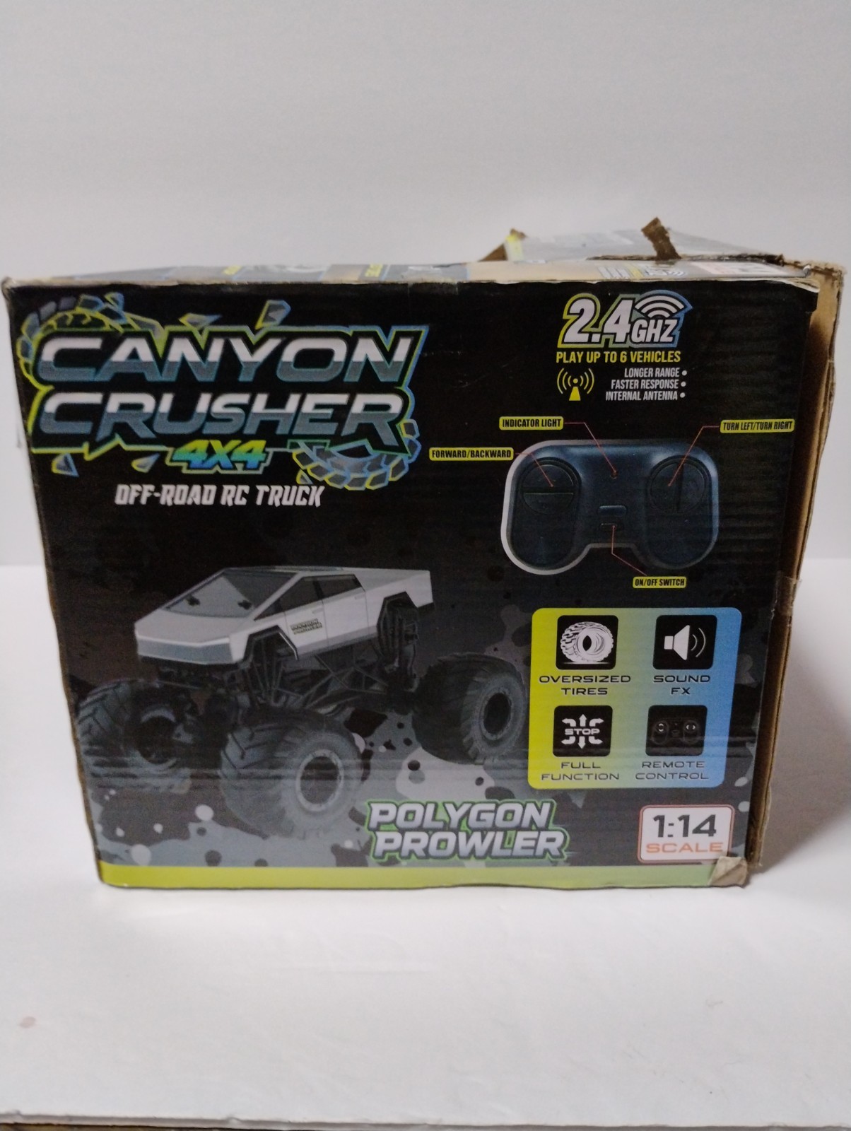 Braha Industries Canyon Crusher 4x4 Polygon Prowler Off Road RC Open Box