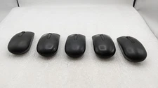 LOT OF 5 Genuine Dell WM116p Wireless Multimedia Wheel Mouse Black - NO RECEIVER