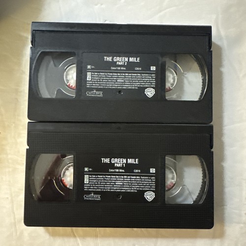 THE GREEN MILE (VHS,1999,2-TAPE SET) SLIP SLEEVE TOM HANKS - Picture 3 of 3