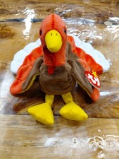 TY Beanie Baby   GOBBLES the Turkey 1996