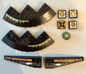 Lego Mars Mission: Eagle Command Base (7690) 100% complete set