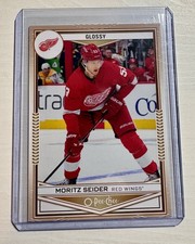 Moritz Seider #OPC-41 Glossy 2024-25 Upper Deck Series 2 Detroit Red Wings 