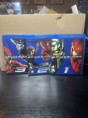 Spider-Man 1 2 3 Blu-ray