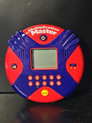  Learning Resources Multiplication Master Handheld Electronic Math Game Flash 