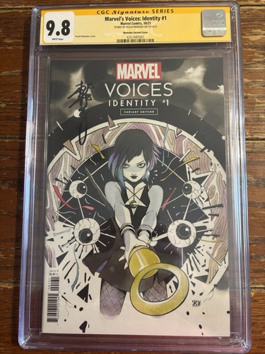 Marvel's Voices Identity #1 CGC SS 9.8 Signed Peach Momoko